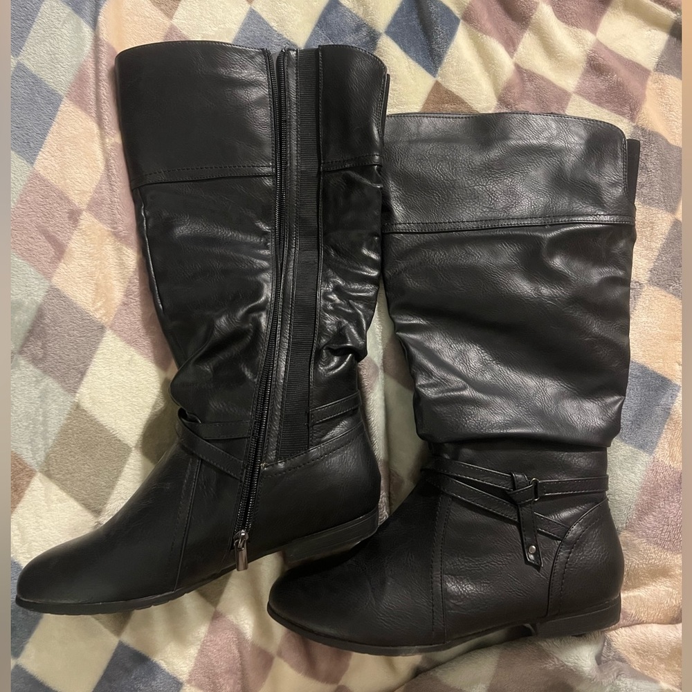 Wide calf boots